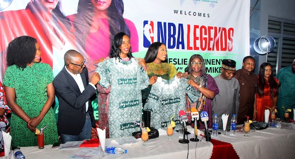 WNBA Legends: Dabiri-Erewa Honours Lisa Leslie, Chiney Ogwumike NBA Legends