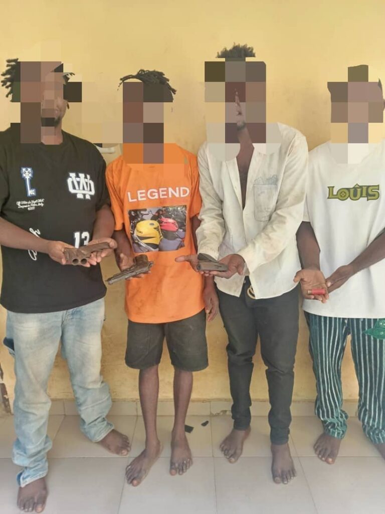Delta Police Arrest Suspected Kidnappers, Cultists,Armed Robbers Recover Beretta Pistols, A Locally Made Cut- To – Size Gun