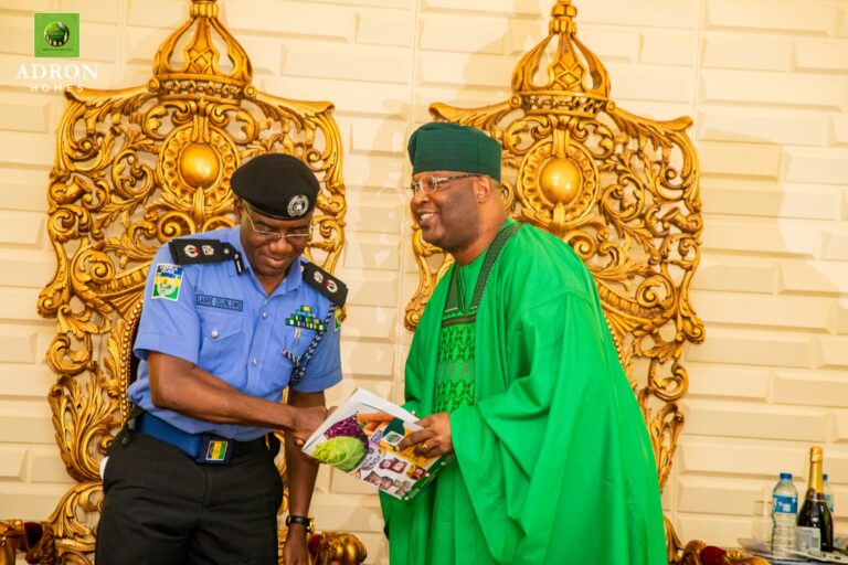 Adron Homes GMD Hosts CP Ogunlowo, Pledges Support for Law Enforcement in Ogun State