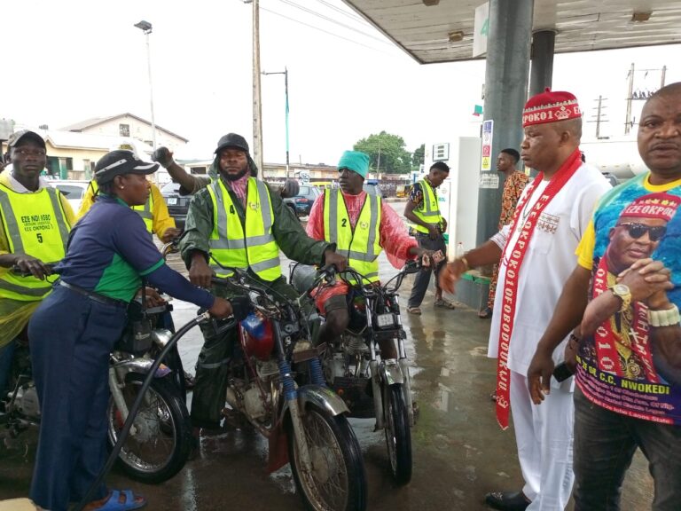 Birthday: Eze Chika Nwokedi Puts Smile on Faces of Over 60 Motorcyclists within Ijegun/ Ijedodo Axis of Lagos State