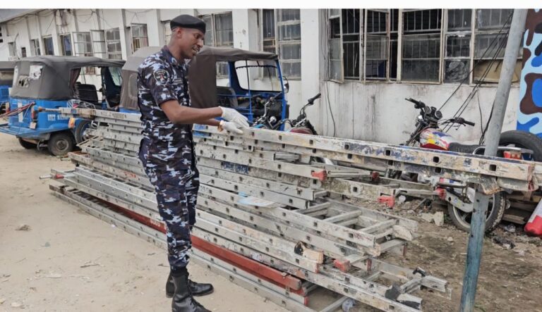 Delta Police Command Arrest Suspected Robbers, Fraudsters, Recovers Stolen Vehicles, Phones, Ladders