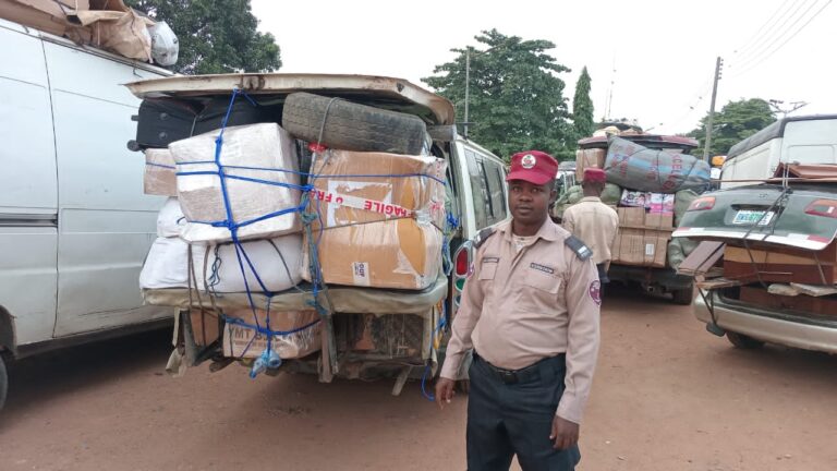 FRSC Lagos Command Enforces Compliance With Safety Standards Through Total War On Overloading